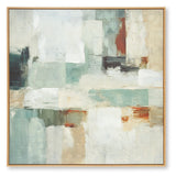 Ikemans Green/Tan/Rust Wall Art from Ashley - Luna Furniture