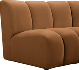 Infinity Modular 10pc. Sectional in Saddle from Meridian - Luna Furniture