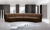 Infinity Modular 4pc. Sectional in Brown from Meridian - Luna Furniture