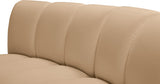 Infinity Modular Loveseat in Camel from Meridian - Luna Furniture