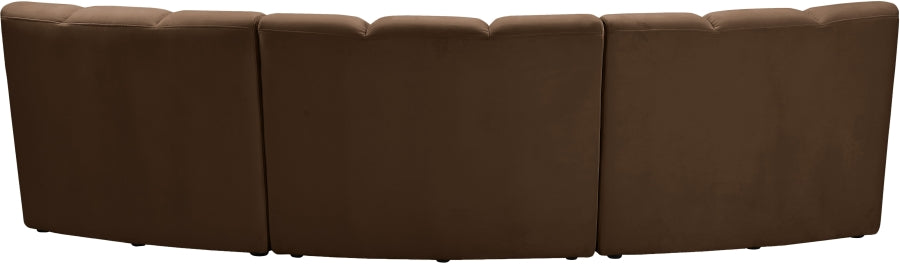 Infinity Modular Sofa in Brown from Meridian - Luna Furniture