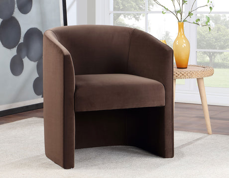 Iris Upholstered Chair, Cocoa - IR500C