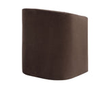 Iris Upholstered Chair, Cocoa - IR500C