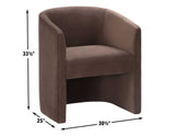 Iris Upholstered Chair, Cocoa - IR500C