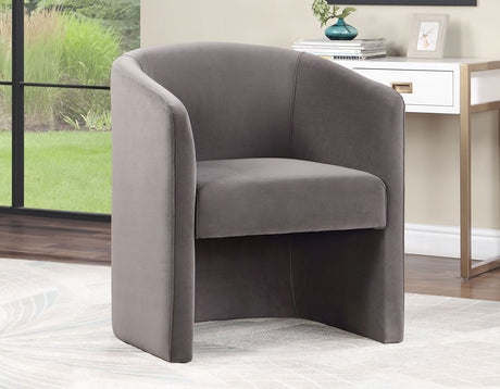 Iris Upholstered Chair, Fog - IR500F