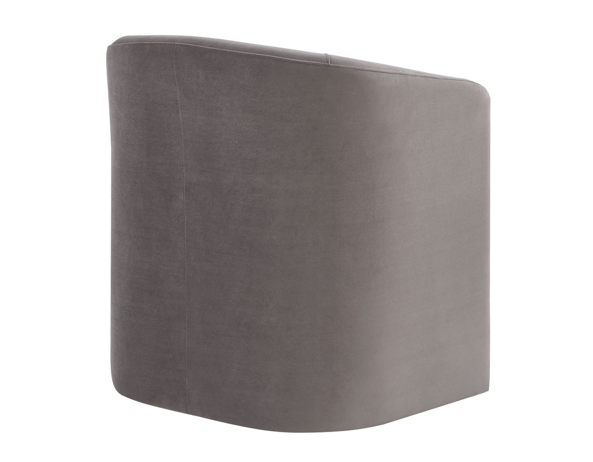 Iris Upholstered Chair, Fog - IR500F