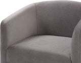 Iris Upholstered Chair, Fog - IR500F