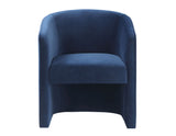 Iris Upholstered Chair, Indigo - IR500B