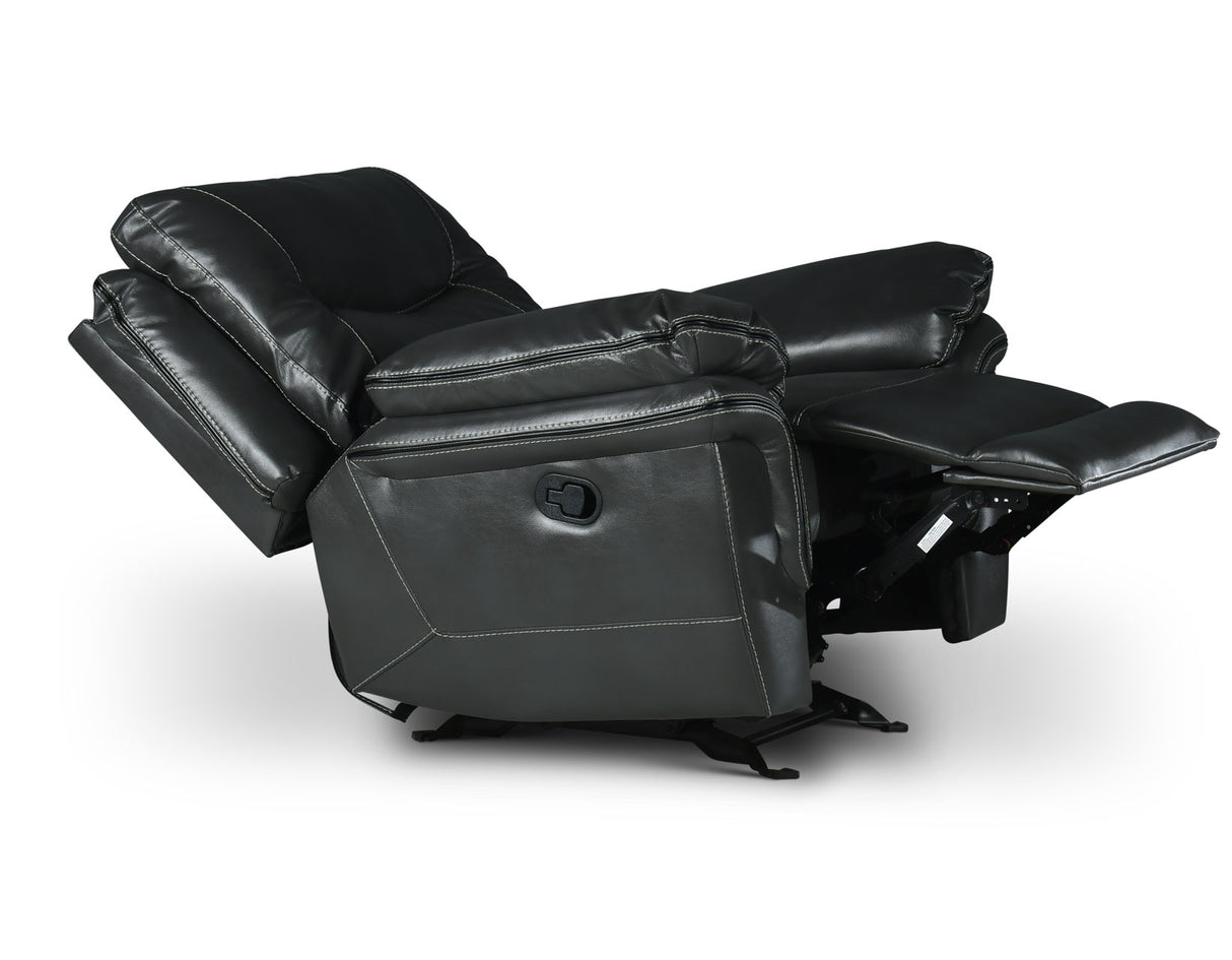 Isabella Manual Glider Recliner, Grey from Steve Silver - Luna Furniture