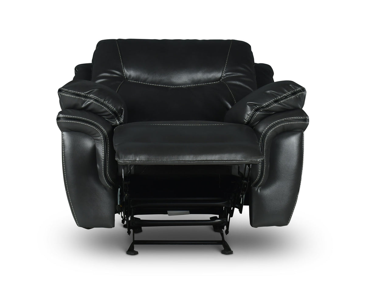 Isabella Manual Glider Recliner, Grey from Steve Silver - Luna Furniture