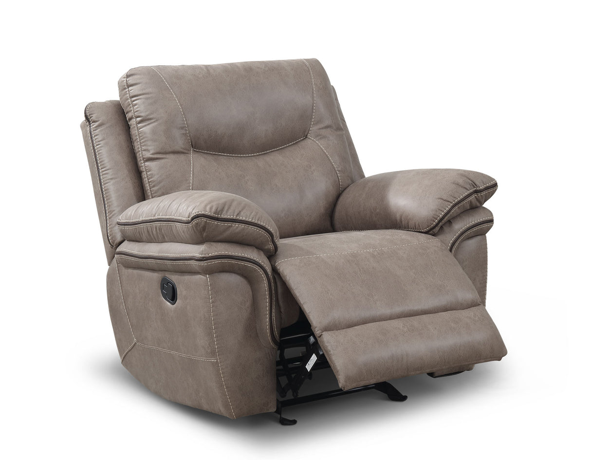 Isabella Manual Glider Recliner, Sand from Steve Silver - Luna Furniture