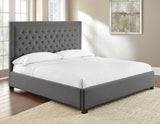 Isadora King Bed, Gray from Steve Silver - Luna Furniture