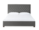 Isadora King Bed, Gray from Steve Silver - Luna Furniture