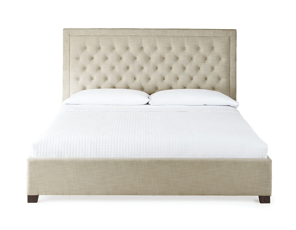 Isadora King Bed, Sand from Steve Silver - Luna Furniture