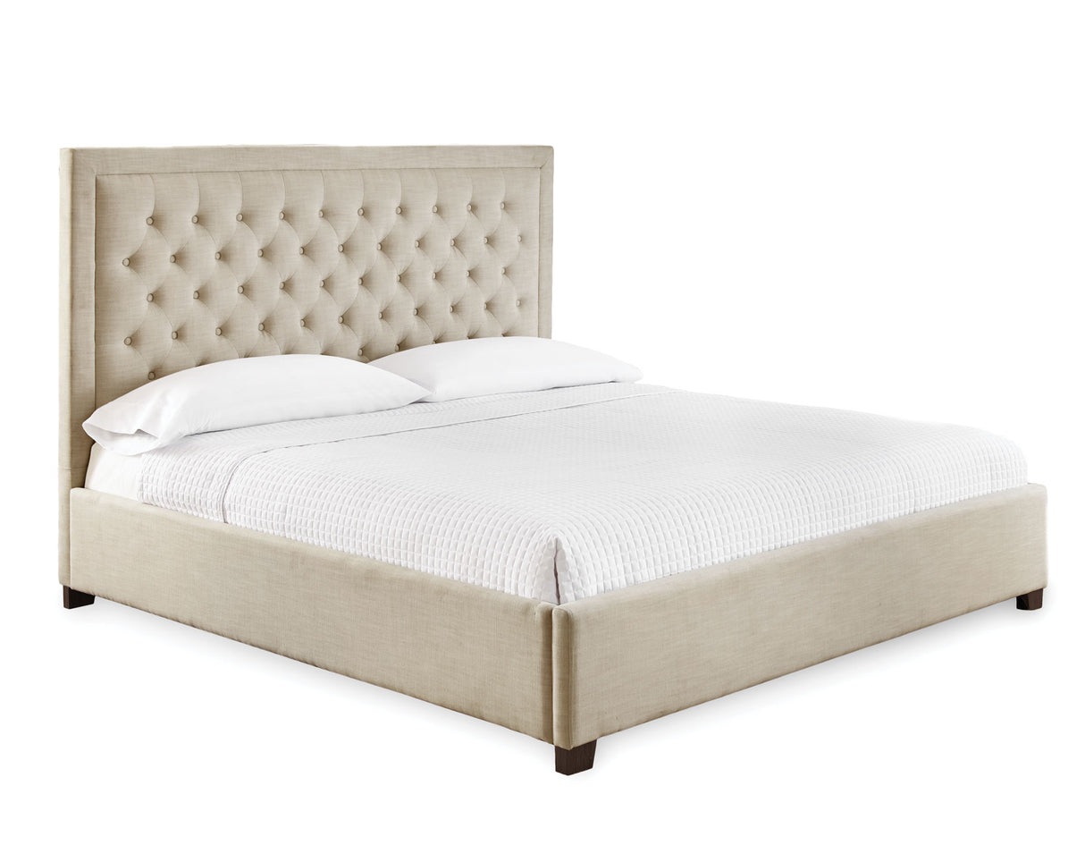 Isadora King Bed, Sand from Steve Silver - Luna Furniture