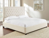 Isadora King Bed, White from Steve Silver - Luna Furniture