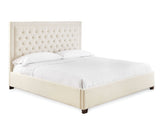 Isadora King Bed, White from Steve Silver - Luna Furniture