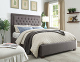 Isadora Queen Bed, Gray from Steve Silver - Luna Furniture