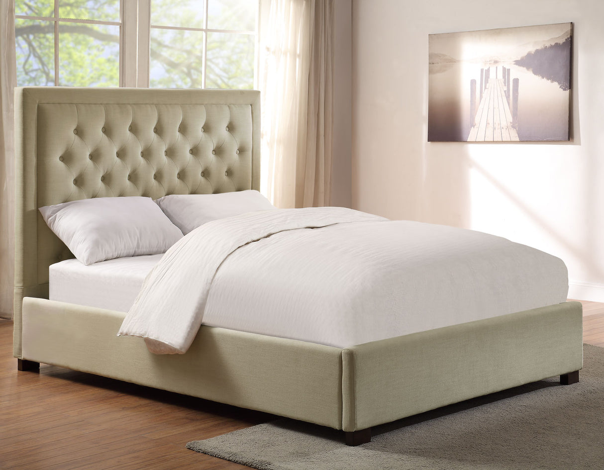 Isadora Queen Bed, Sand from Steve Silver - Luna Furniture