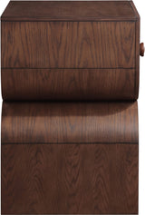 Jace Night Stand in Brown from Meridian - Luna Furniture