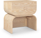 Jace Night Stand in Natural from Meridian - Luna Furniture