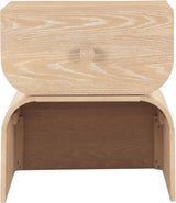 Jace Night Stand in Natural from Meridian - Luna Furniture