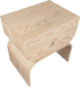 Jace Night Stand in Natural from Meridian - Luna Furniture