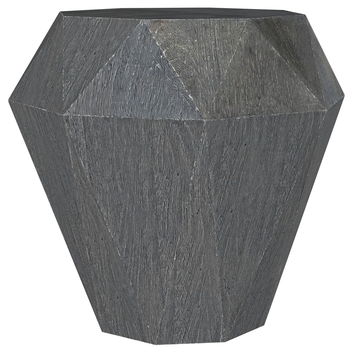 Jacinto Geometric Solid Mango Wood Side Table Grey from Coaster - Luna Furniture