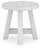 Jallison Coffee Table with 2 End Tables in Off White from Ashley - Luna Furniture