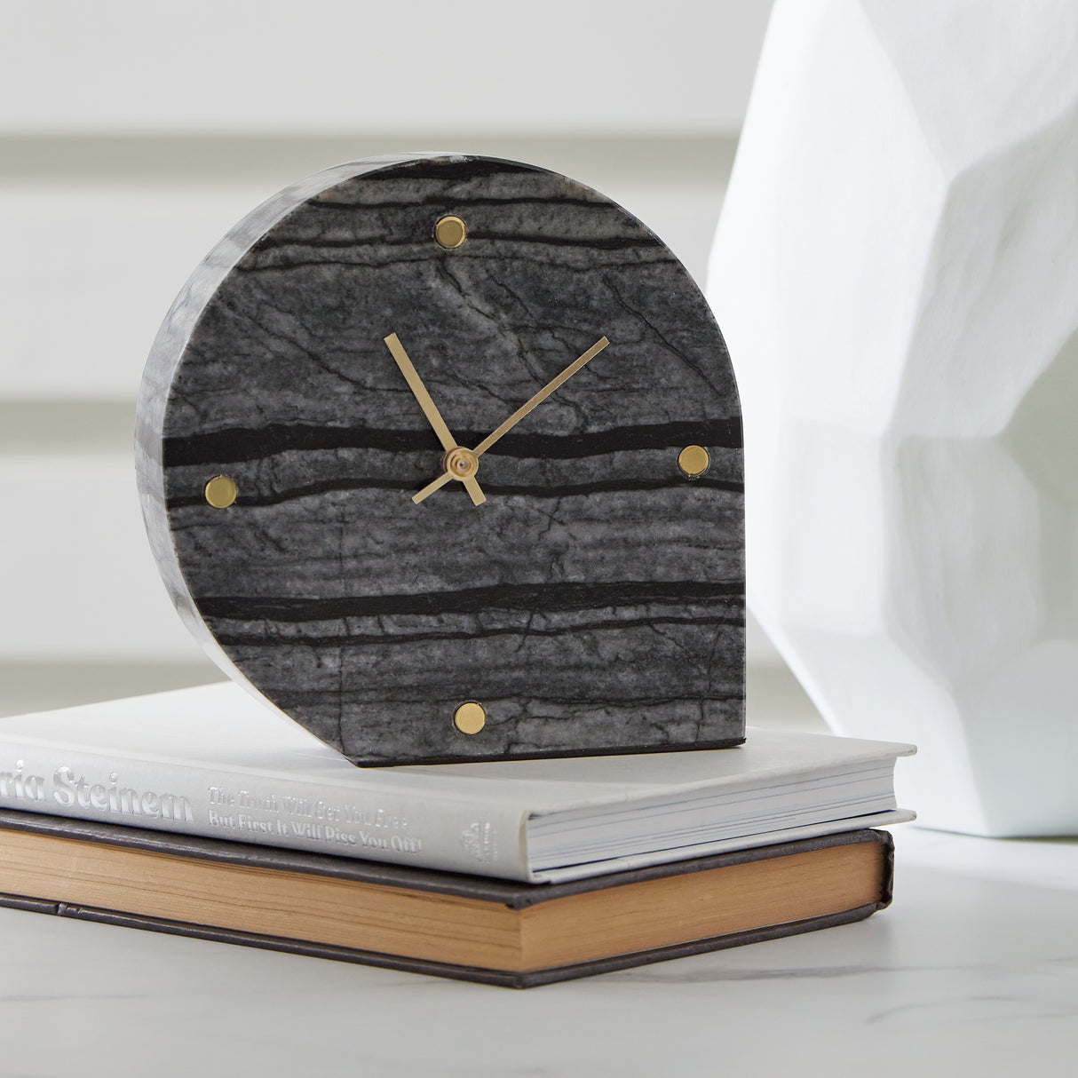 Janmour Black Table Clock - A2000661C