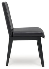 Jettaya Black/White Dining Chair, Set of 2 - D494-01