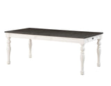 Joanna 64-80 inch Dining Table w/ 16″Leaf from Steve Silver - Luna Furniture