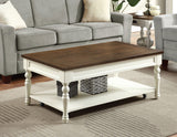 Joanna Coffee Table with Casters from Steve Silver - Luna Furniture