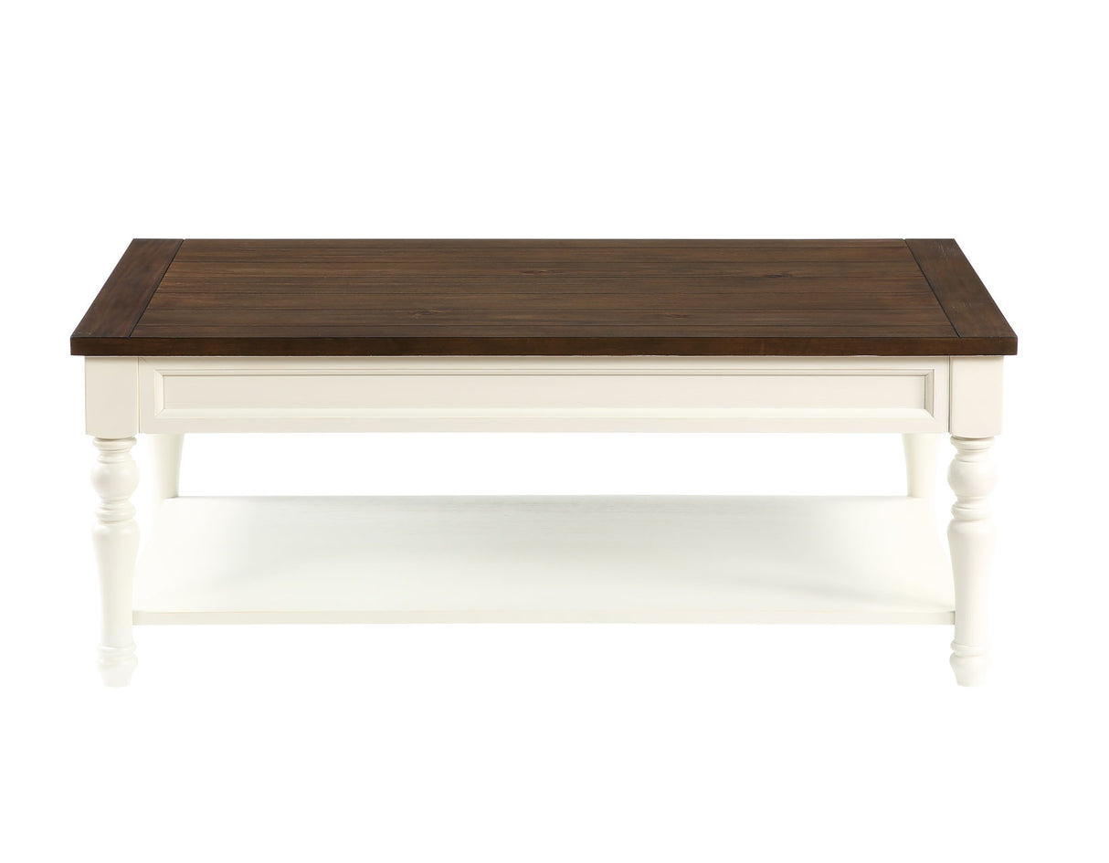 Joanna Coffee Table with Casters from Steve Silver - Luna Furniture