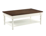 Joanna Coffee Table with Casters from Steve Silver - Luna Furniture