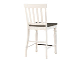 Joanna Two Tone 24″ Counter Stool, Set of 2 from Steve Silver - Luna Furniture