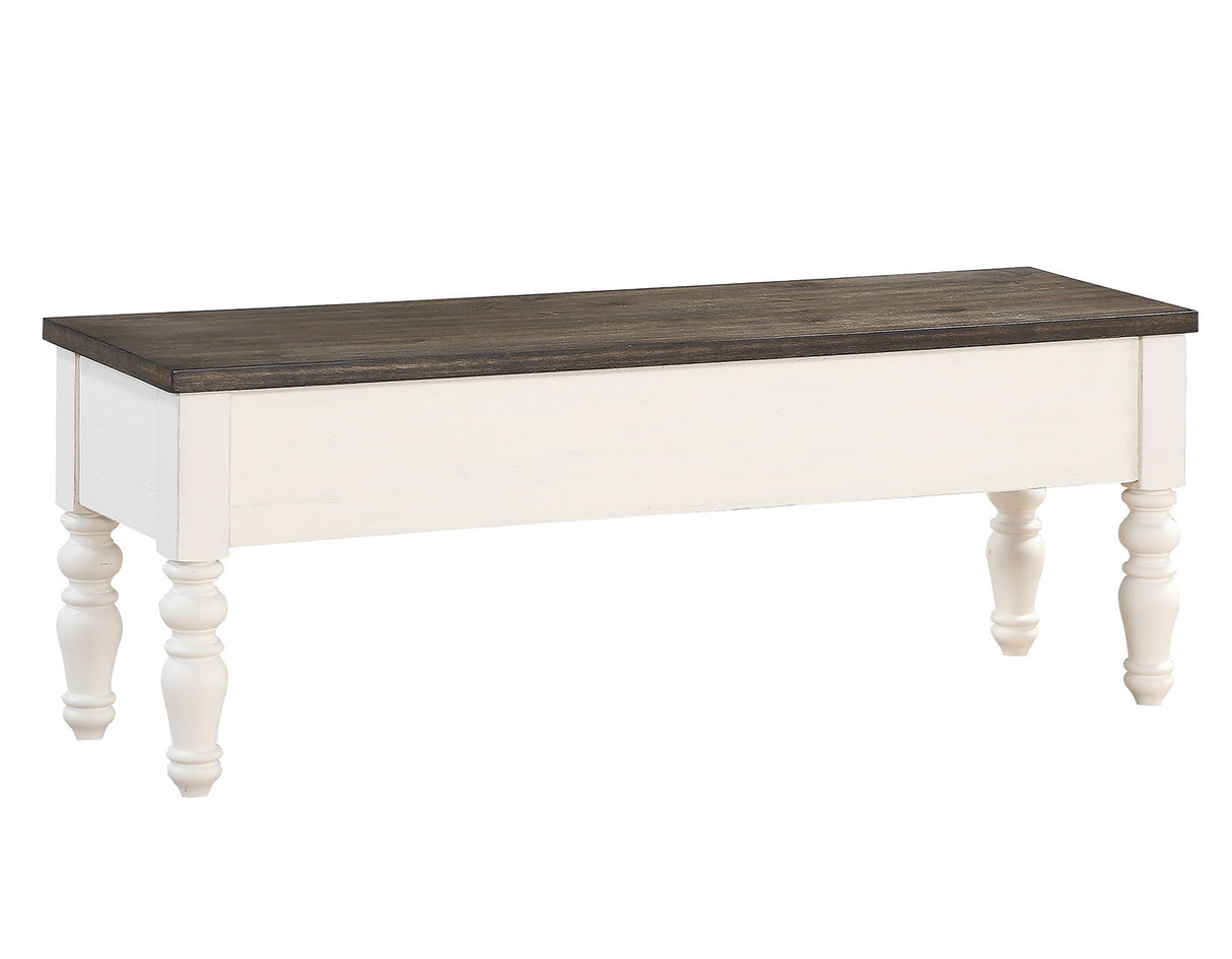 Joanna Two Tone Storage Bench from Steve Silver - Luna Furniture