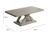 Jocelyn Cocktail Table, Grey from Steve Silver - Luna Furniture