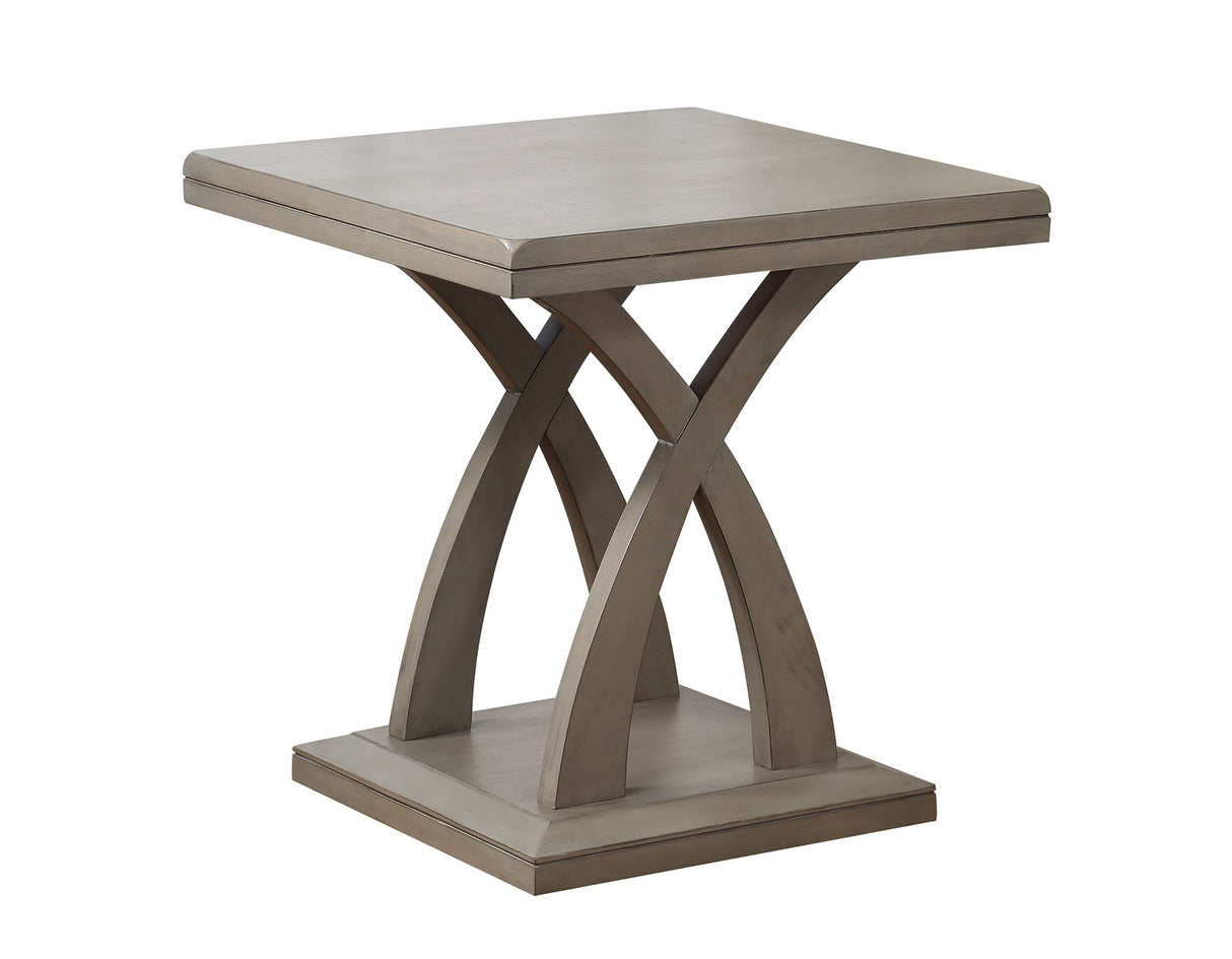 Jocelyn End Table, Grey from Steve Silver - Luna Furniture