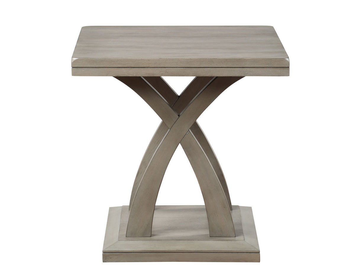 Jocelyn End Table, Grey from Steve Silver - Luna Furniture