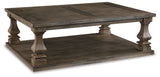 Johnelle Coffee Table with 1 End Table in Gray from Ashley - Luna Furniture