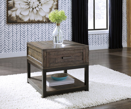 Johurst 2 End Tables in Grayish Brown - PKG008526