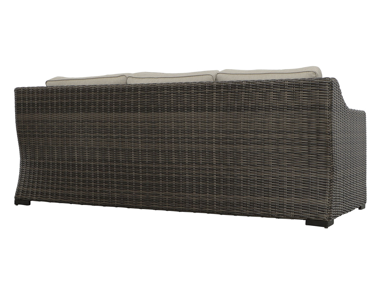 Jones Outdoor Resin Wicker Sofa from Steve Silver - Luna Furniture