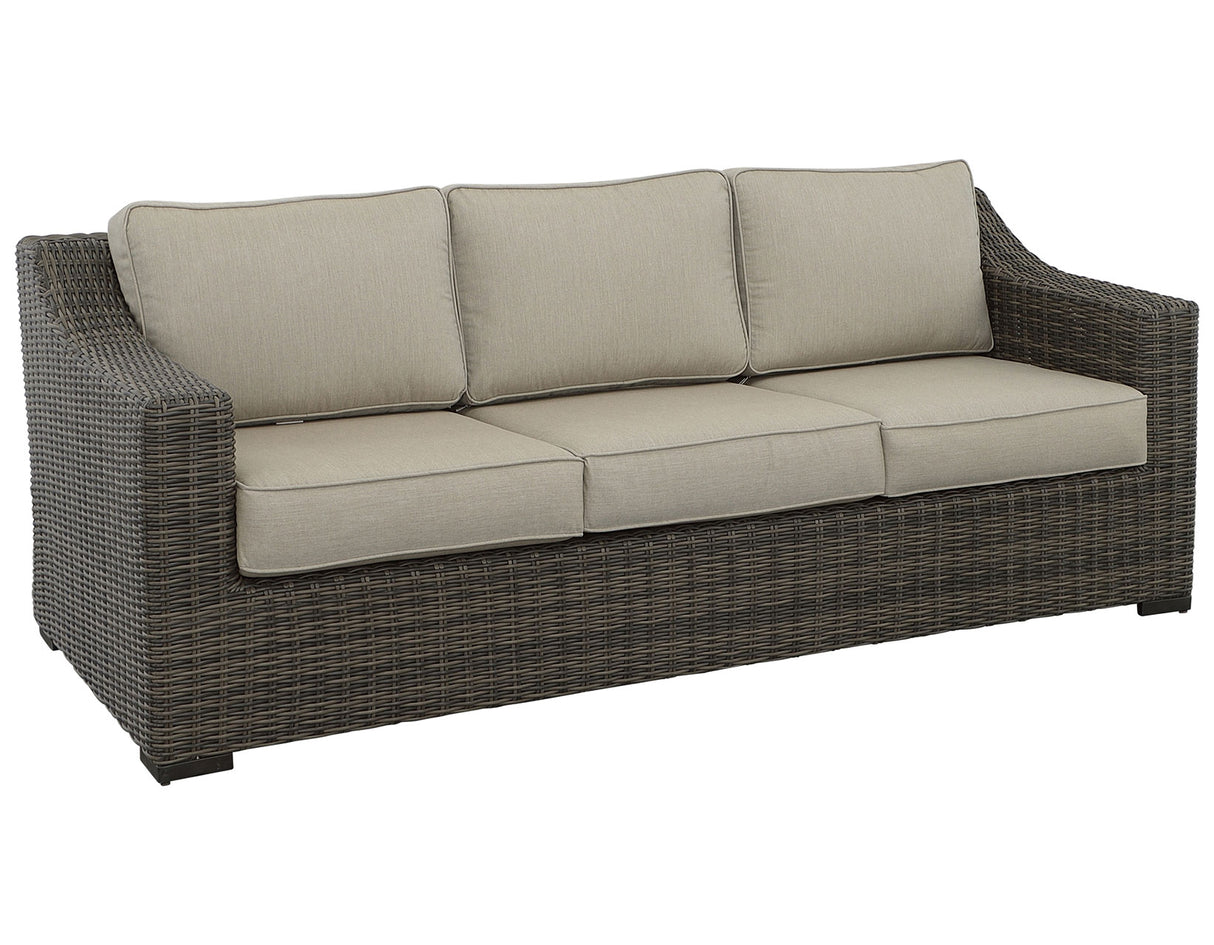 Jones Outdoor Resin Wicker Sofa from Steve Silver - Luna Furniture