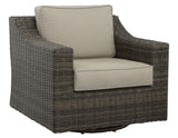 Jones Outdoor Swivel Lounge Chair from Steve Silver - Luna Furniture