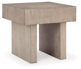 Jorlaina Coffee Table with 1 End Table in Light Grayish Brown - PKG016530