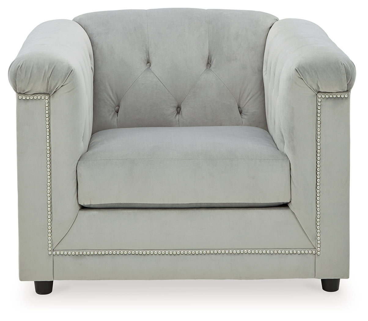 Josanna Sofa, Loveseat and Chair in Gray - PKG010926