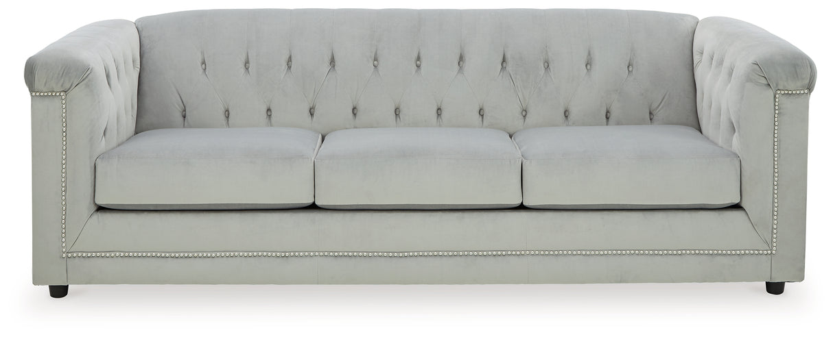 Josanna Sofa, Loveseat and Chair in Gray - PKG010926