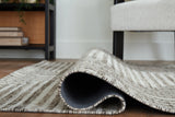 Jossen Ivory/Gray Large Rug from Ashley - Luna Furniture