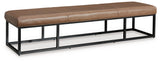 Joston Caramel Accent Bench - A3000693